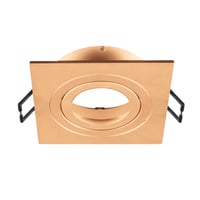 NEW TRIA® 75, plafondinbouwring, L: 9 B: 9 H: 2.6 cm, IP20, roségold