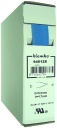 Krimpkous 2:1 9,5>4,5mm, blauw, 8 meter in trekbox