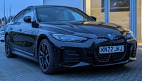 BMW i4 M50 xDrive Gran Coupé — M Portimao Blue metallic