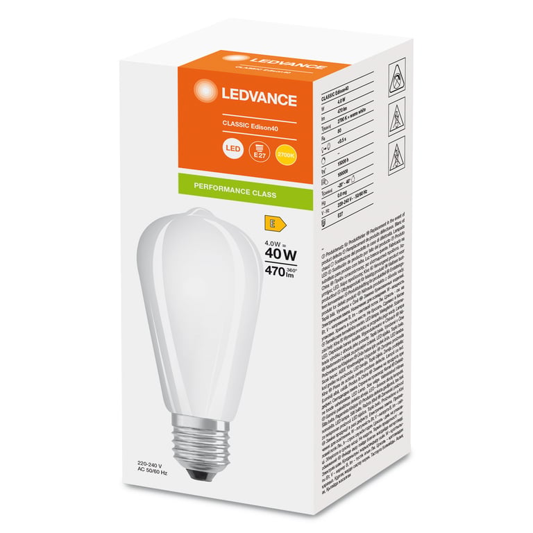 LED CLASSIC ST P 4W 827 FIL FR E27