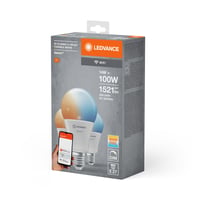 SMART+ WiFi Classic Tunable White 230V TW FR E27 TRIPLE PACK