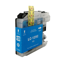 Brother LC-125XL C inktcartridge cyaan hoge capaciteit huismerk
