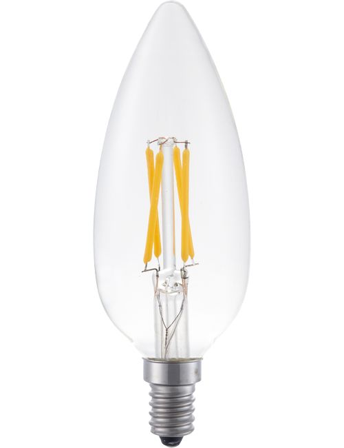 LED E14 Fila Giant Candle C45x130 230V 280Lm 4W 922 AC Clear