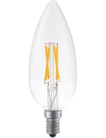 LED E14 Fila Giant Candle C45x130 230V 280Lm 4W 922 AC Clear
