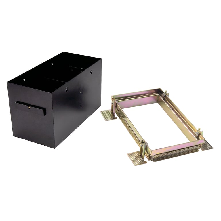 AIXLIGHT PRO 2 FRAMELESS zwart inbouwframe