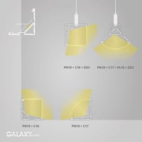 PN19 LED Profiel 200cm, LED strips max. 20mm