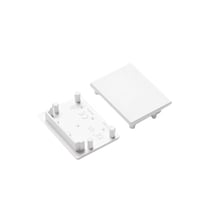 Eindkap voor Profiel 30 type 30-05, Wit