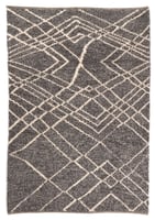 Mosaic berber vloerkleed met grafisch patroon