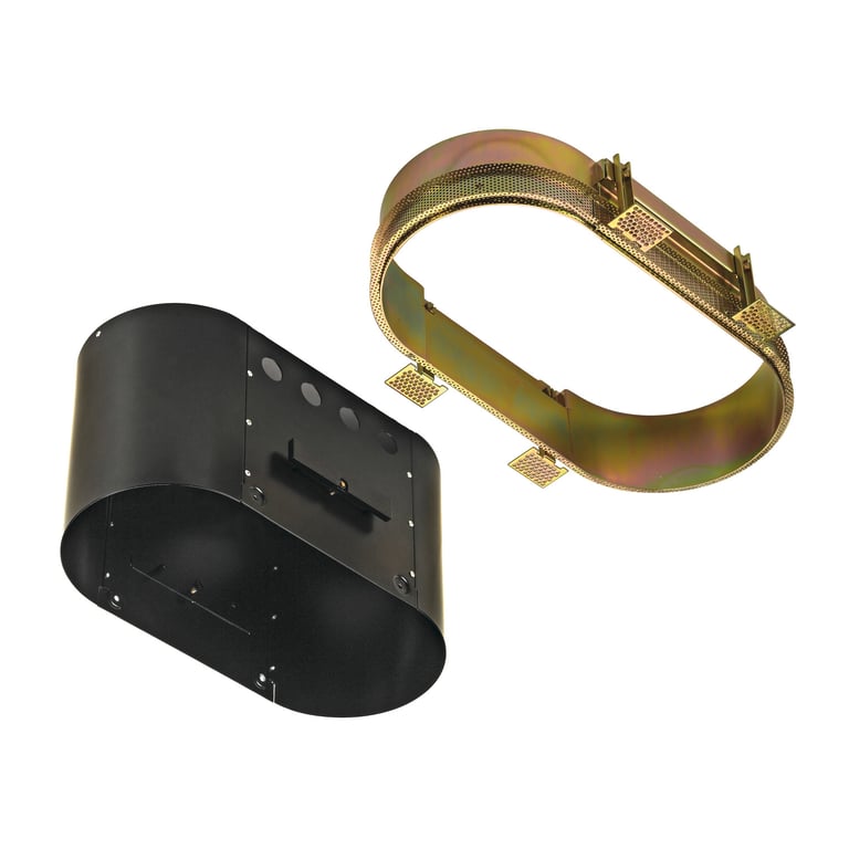AIXLIGHT PRO 2 FRAMELESS ROUND zwart