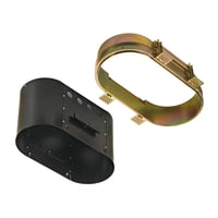 AIXLIGHT PRO 2 FRAMELESS ROUND zwart
