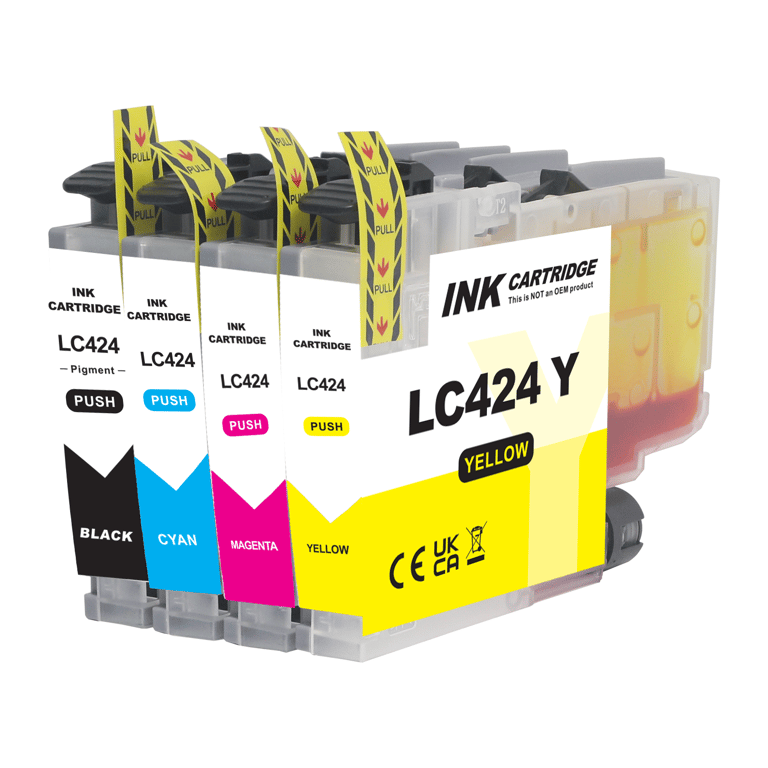 Brother LC-424 BK inktcartridge zwart standaard capaciteit huismerk