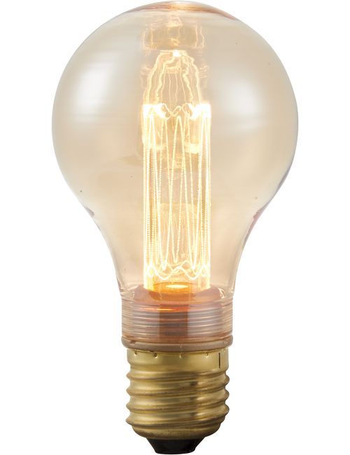 LED E27 Vintage GLS A60x110 230V 65Lm 2.5W 818 AC Gold Dim