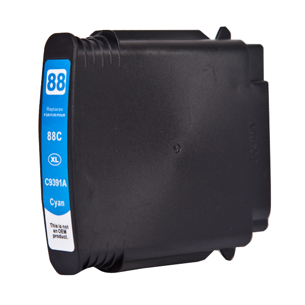 HP 88XL (C9391A) C inktcartridge cyaan hoge capaciteit huismerk