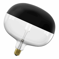 Boden Kopspiegel Zwart 360lm 6W 1800K E27 dimbaar