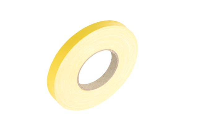 Textieltape Geel, 19mm x 50m