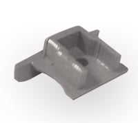 Eindkap, met draaddoorvoer, inbouw, 15mm