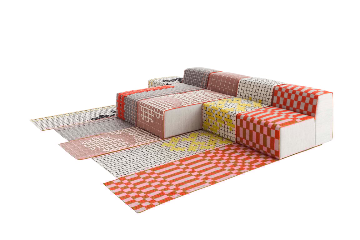 Chaiselongue Gan Rugs Bandas B Orange