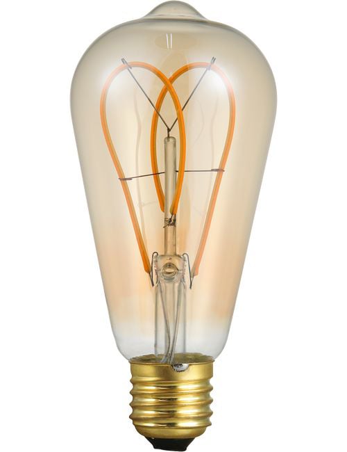 LED E27 Fila FleX DL Rustika ST64x140 230V 300Lm 5W 820 AC G