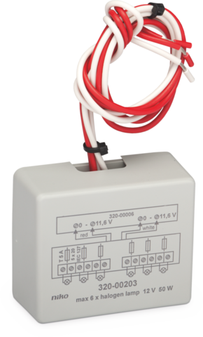 Niko - Zekeringdoos voor 300W-bloktransformator