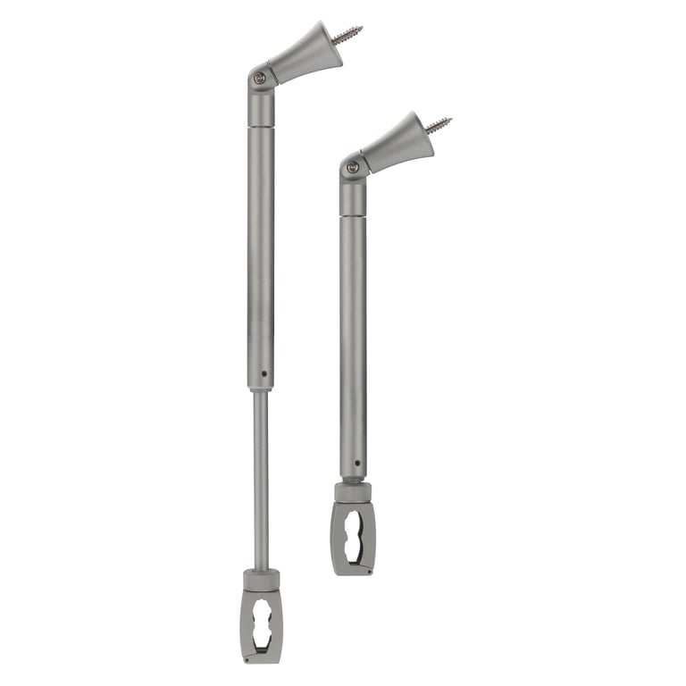 Flexibele plafondbeugel EASYTEC 2 zilvergrijs