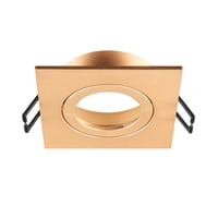 NEW TRIA® 68, plafondinbouwring, L: 8.2 B: 8.2 H: 2.6 cm, IP20, roségo