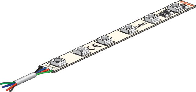 Niko - Ledstrip op rol met 60 RGB-leds/m