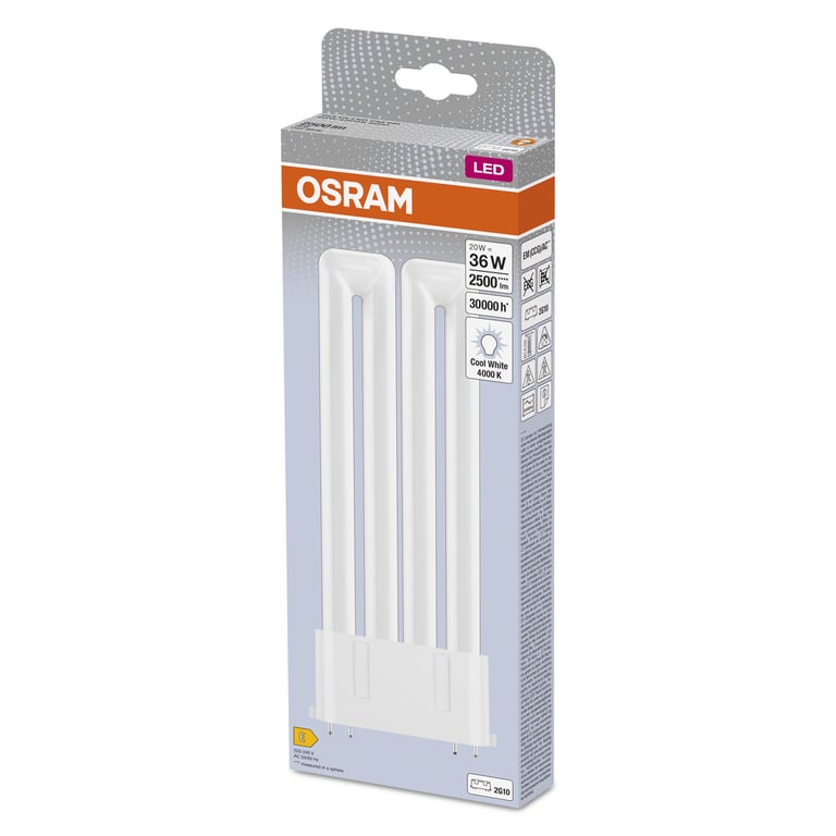 OSRAM DULUX® F LED EM & AC MAINS 20 W/4000K 200 mm (CS à 1 PCE)