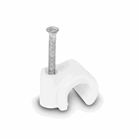 MEPAC  spijkerclip 11/15mm wit