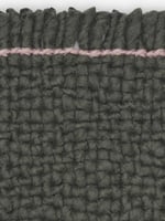 Kvadrat vloerkleed Bold Block Zwart Roze C0980