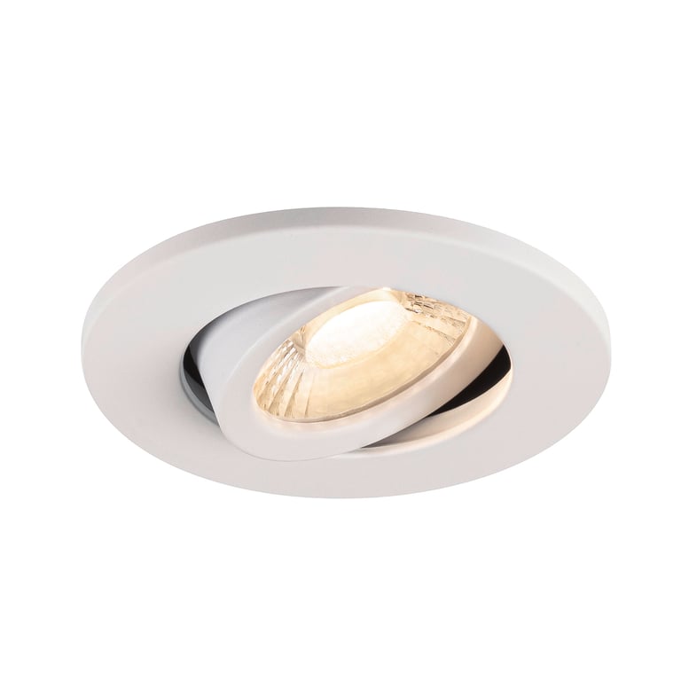 UNIVERSAL DOWNLIGHT afdekkap, voor Downlight IP20, zwenkbaar, rond, wi