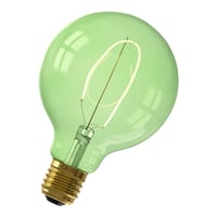 Calex NORA LED colors Globe G95 soft U-filament 220-240V 4W E27, Emerald Green 2200K dimmable, energy label B