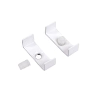 LUMIKO P20-KLEM-W - Profiel 20 inbouw klem voor montage ledstrips
