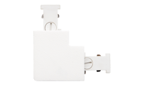 ZIP 230V L- koppelstuk wit
