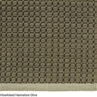 Hip Wollen Vloerkleed Hannelore Olive Black