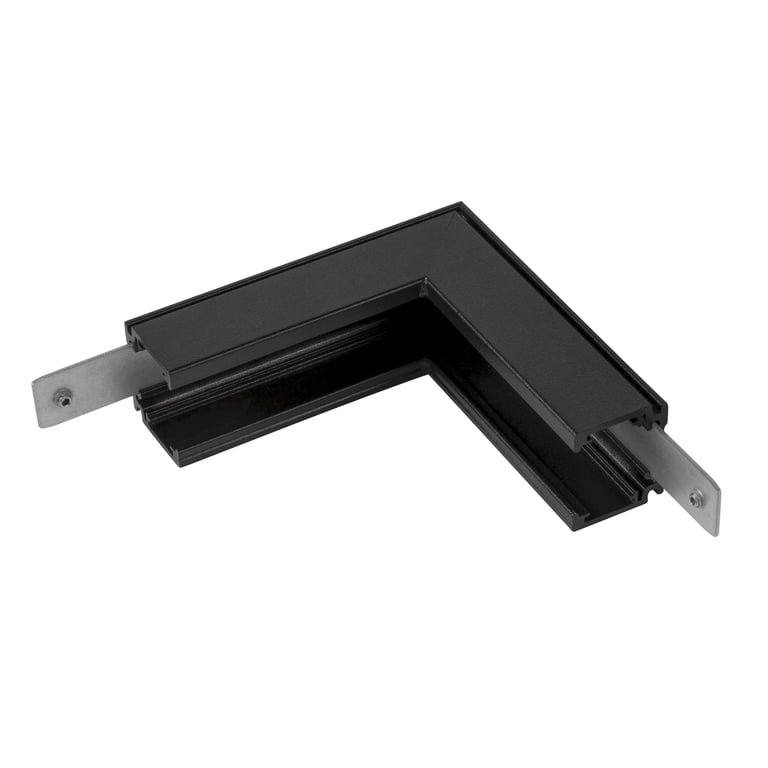 L-verbinder mechanisch, 48V TRACK, voor opbouwrail standaard, stereo,