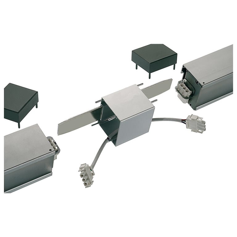 Doorverbinder voor Q-LINE alu-natuur
