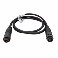 Voedings/DMX kabel | verlengkabel | 1m | 190-130 & 190-140