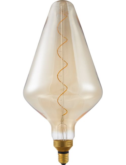 Masterlight - LED E27 Fila BIG FleX Cone 200x408 230V 250Lm 6W 920 AC Gold SLF023911605