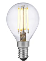 LED E14 Fila Ball G45x75 230V 320Lm 4W 925 AC Clear Dim