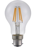 LED Ba22d Fila GLS A60x105 230V 320Lm 4W 925 AC Clear Dim