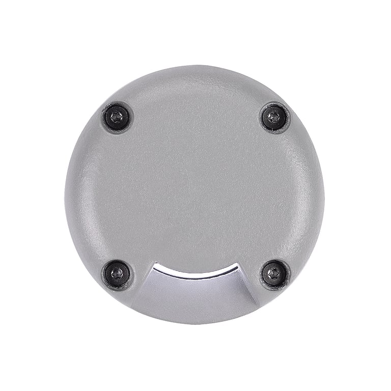LED PLOT ROUND cover, 1 lichtbundel, zilvergrijs