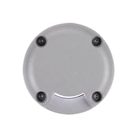 LED PLOT ROUND cover, 1 lichtbundel, zilvergrijs
