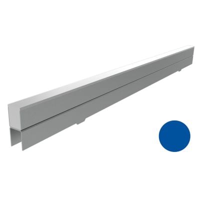 liniLED DECO-PU-H-BL-2M - liniLED®PU H-Profiel Blauw type Deco 2m