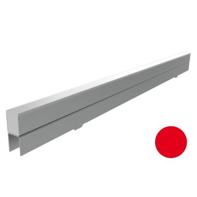 liniLED DECO-PU-H-RO-2M - liniLED®PU H-Profiel Rood type Deco 2m