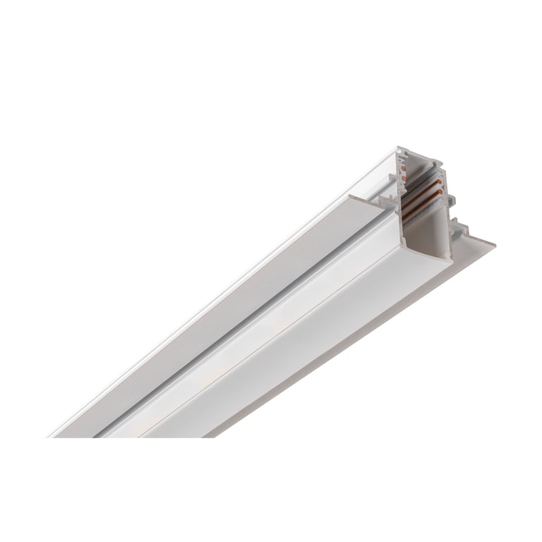 48V TRACK railafdekking, 26mm, voor opbouwrail diep en inbouwrail, 2 m
