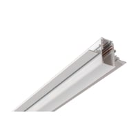 48V TRACK railafdekking, 26mm, voor opbouwrail diep en inbouwrail, 2 m