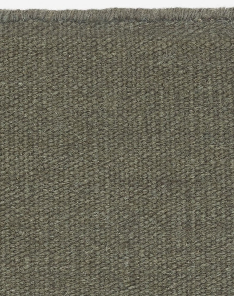 Kvadrat vloerkleed Vintage Plain Donkergroen 0024