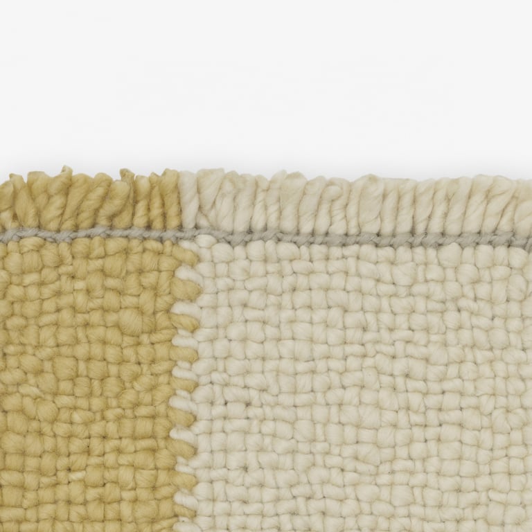 Kvadrat vloerkleed Bold Limoen Wit 0442