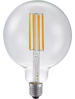 LED E27 Fila Globe G125x180 230V 550Lm 8W 922 AC Clear Dim