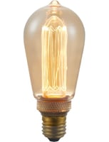 LED E27 Vintage Rustika ST64x145 230V 100Lm 3.5W 818 AC Gold